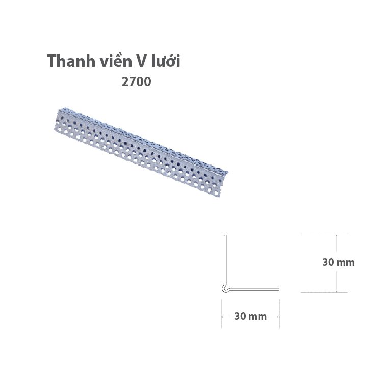 V lưới 2700mm